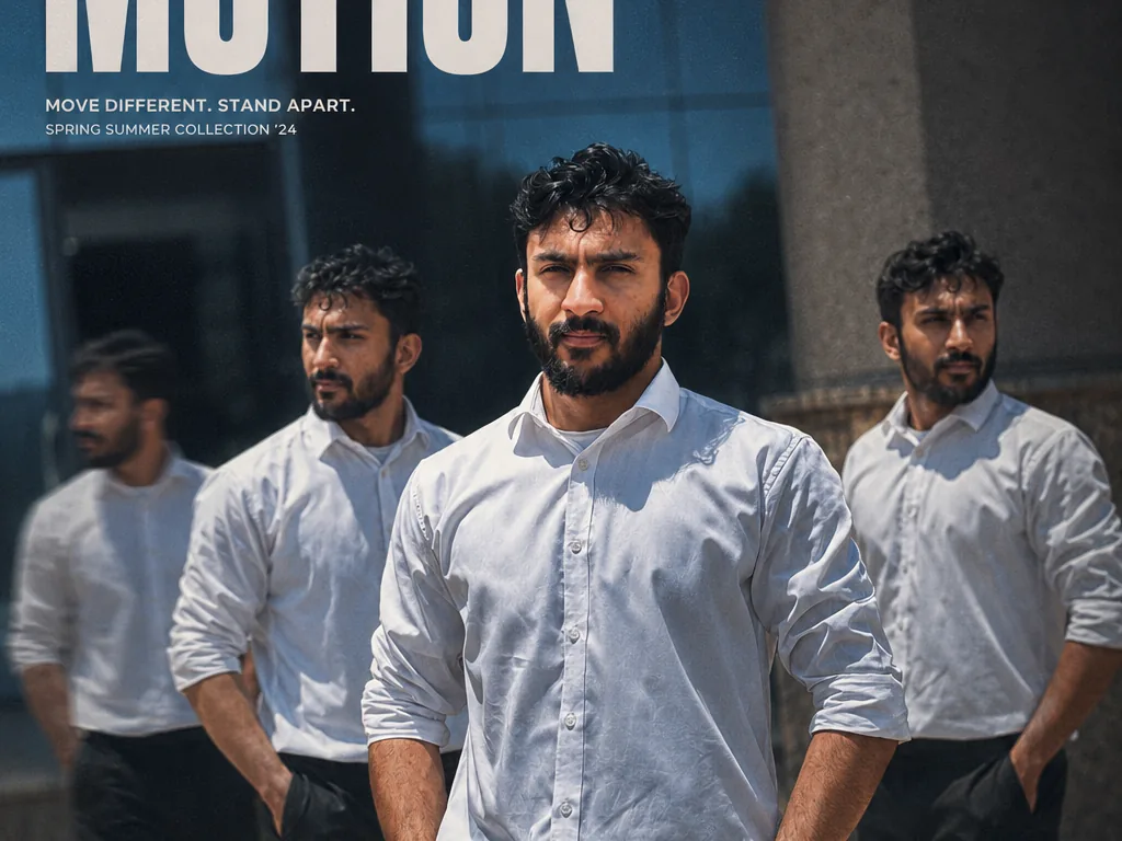 MOTION editorial cover design